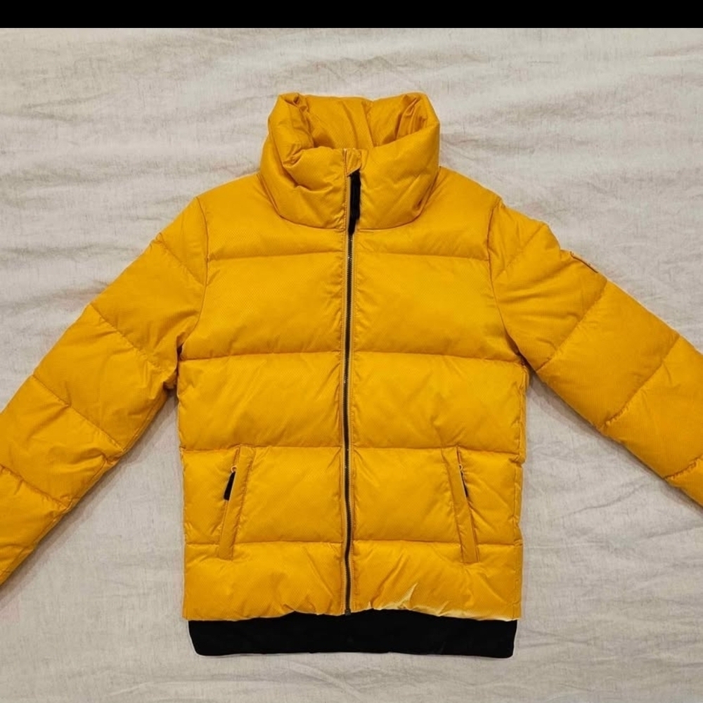 Yellow Puffer Jacket